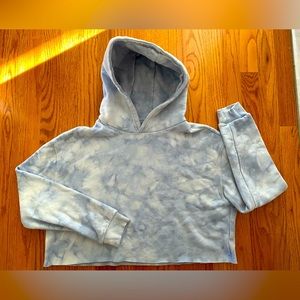 Cropped Hooded Sweatshirt